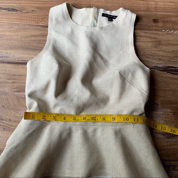 Banana Republic Taupe Khaki Fit And Flare Dress - Picture 6 of 12